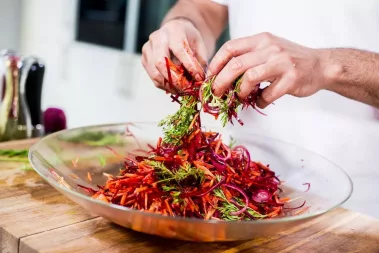 Cook&Fit mit Alex Fasanya - Audi BKK - Sebastian Schollmeyer