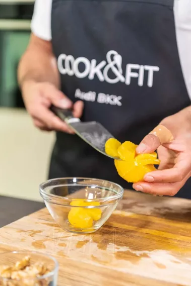 Vegan kochen für die Audi BKK - Sebastian Schollmeyer