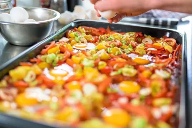 Shakshuka im MKN Kombidämpfer - Sebastian Schollmeyer